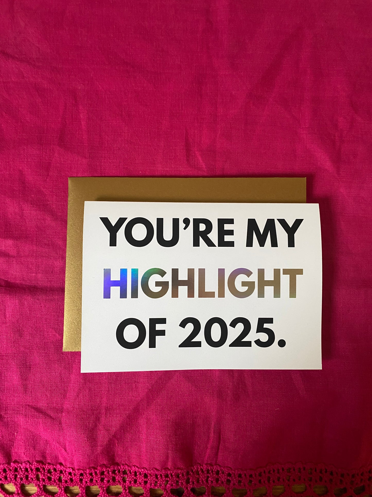 Holographic Highlight