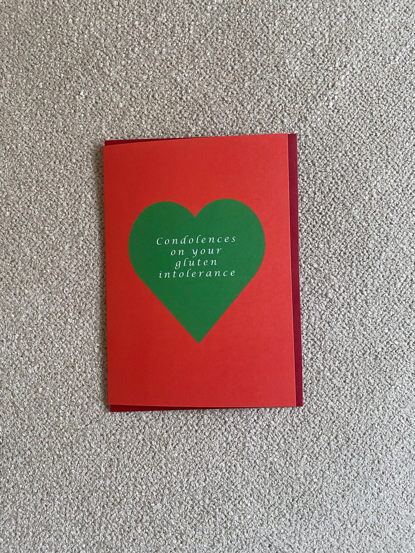 Intolerance Condolence