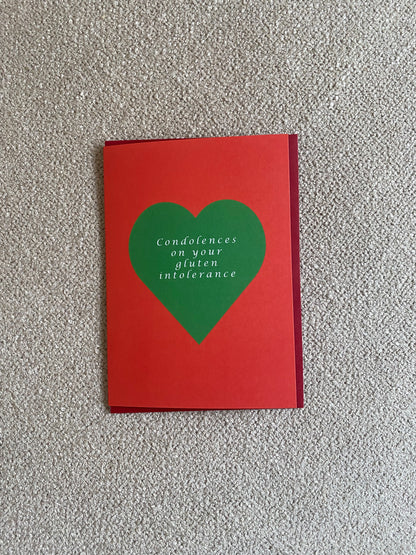 Intolerance Condolence