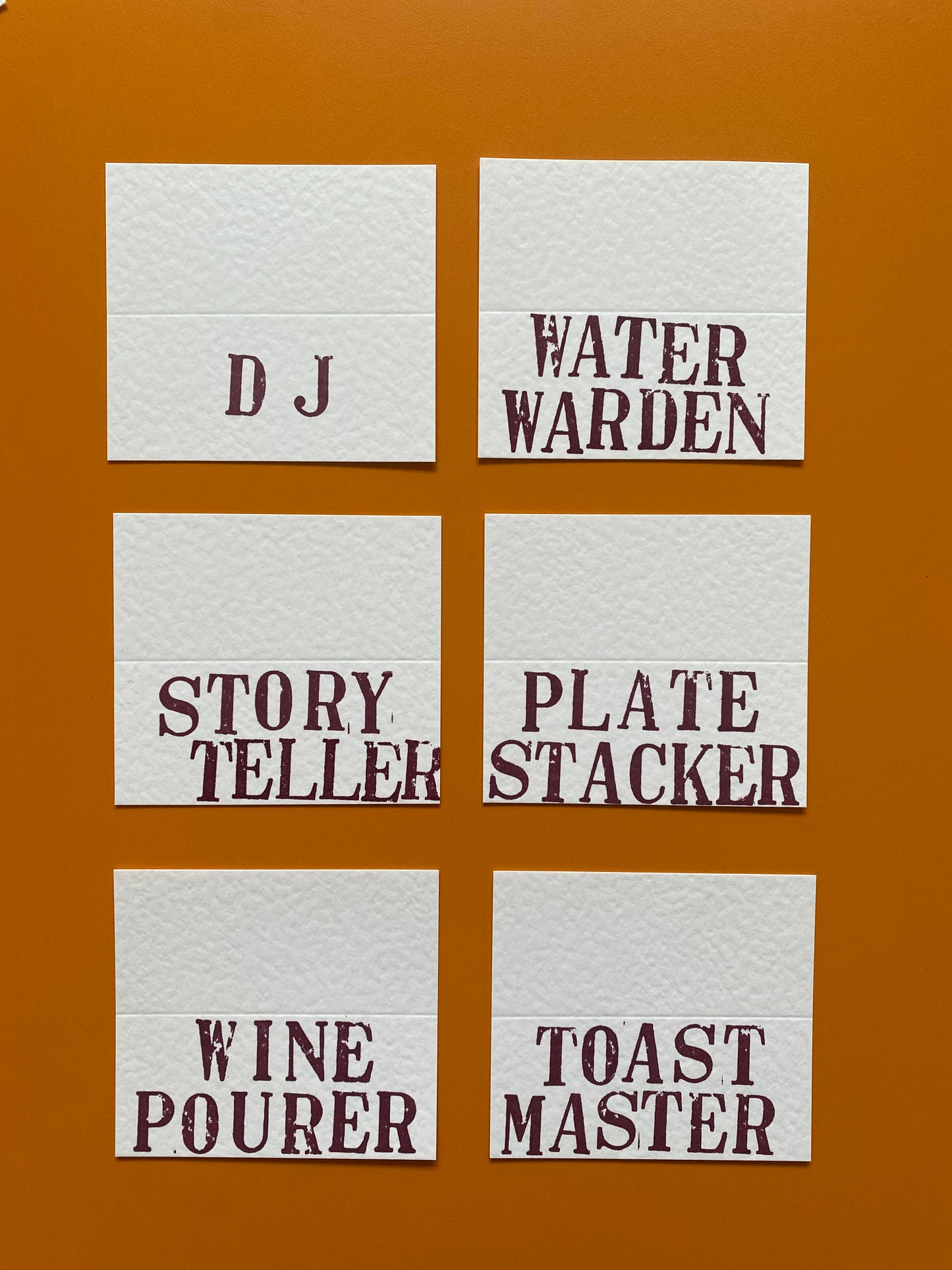 Name Cards