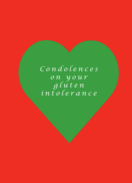 Intolerance Condolence