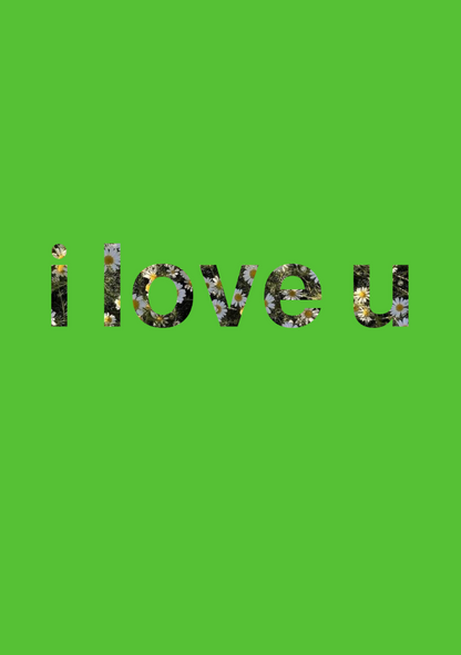 i love u